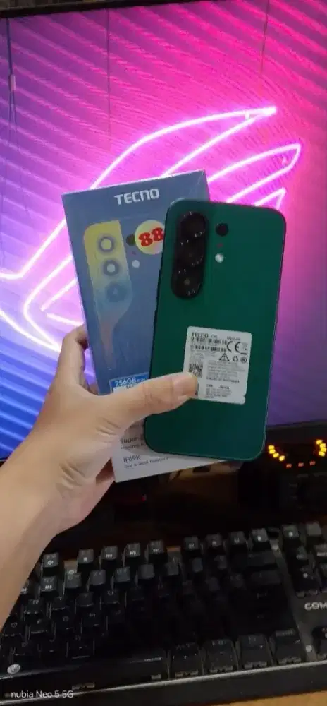Tecno Camon 50 8/256GB Fullset ori