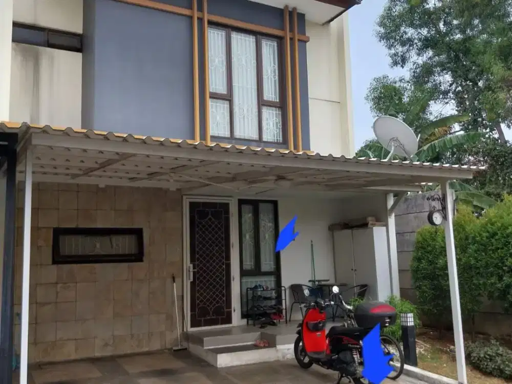 Rumah Cluster Cantik 2 Lantai Nyaman Siap Huni di Cluster Kirenia Park BSD