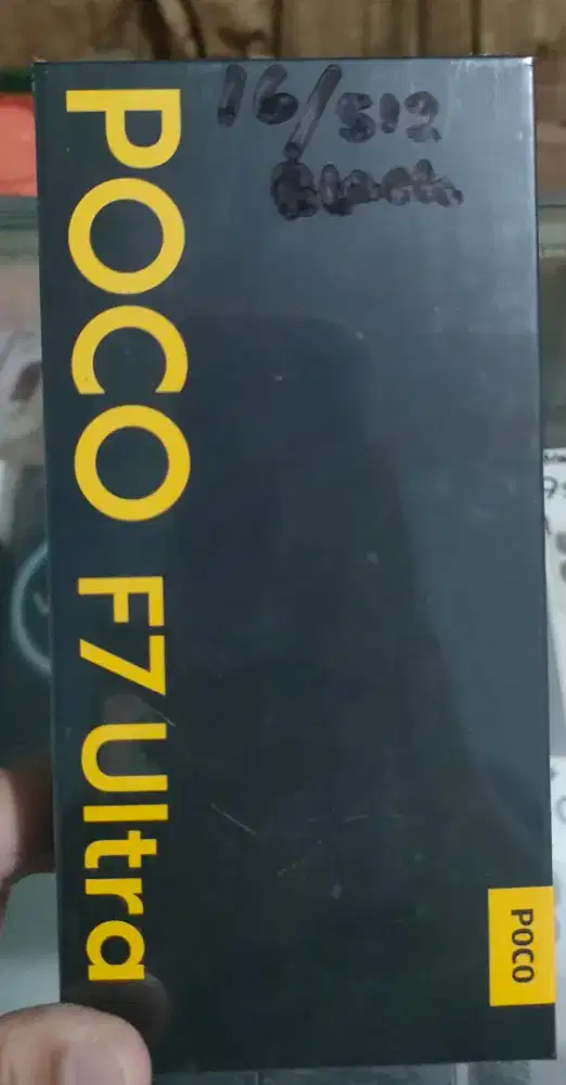 New Poco F7 Ultra Ram 16/512 GB Garansi Resmi 1 Tahun