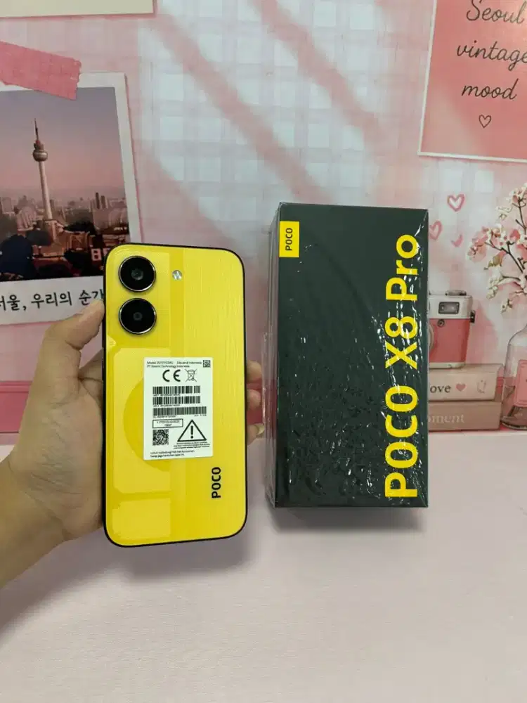 Poco X8 pro yellow
