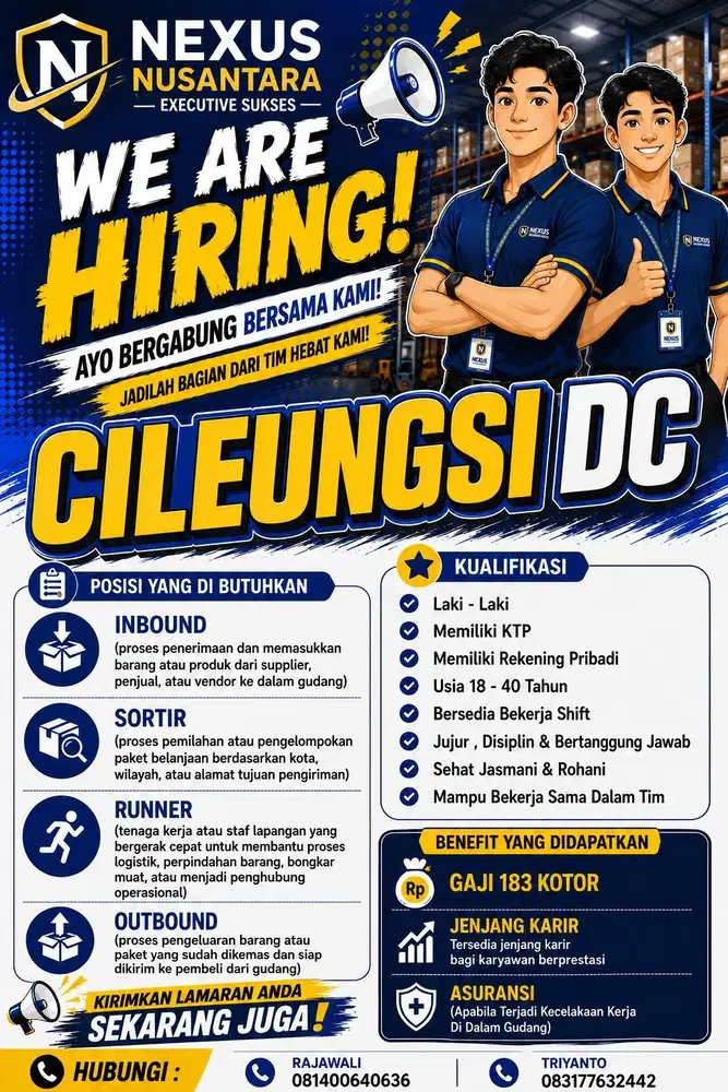 LOKER DW CILEUNGSI DC