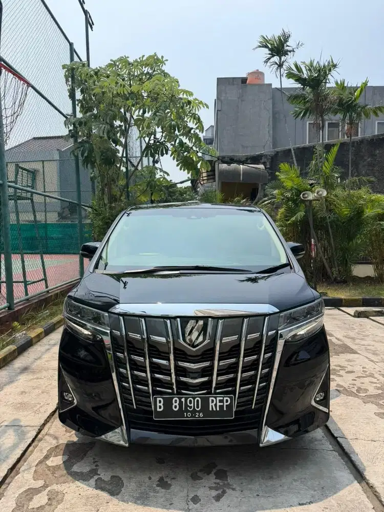 Alphard G Atpm TSS 2022 Pemakaian