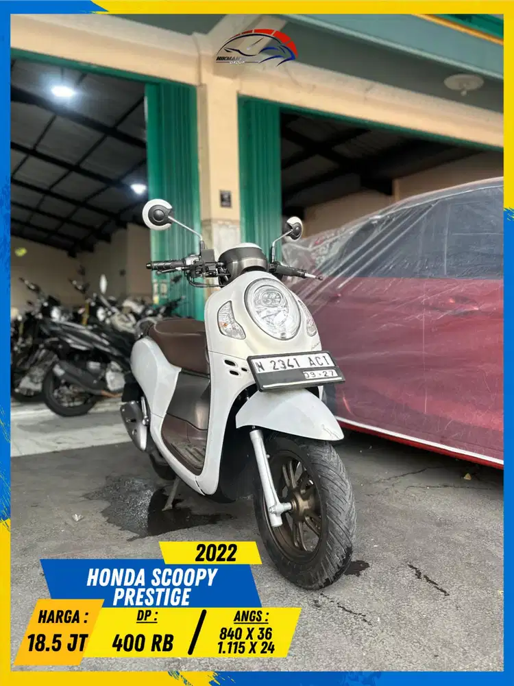 HONDA SCOOPY PRESTIGE 2022 NDANG NEGO LURR HIKMAH MOTOR KEPUH MALANG