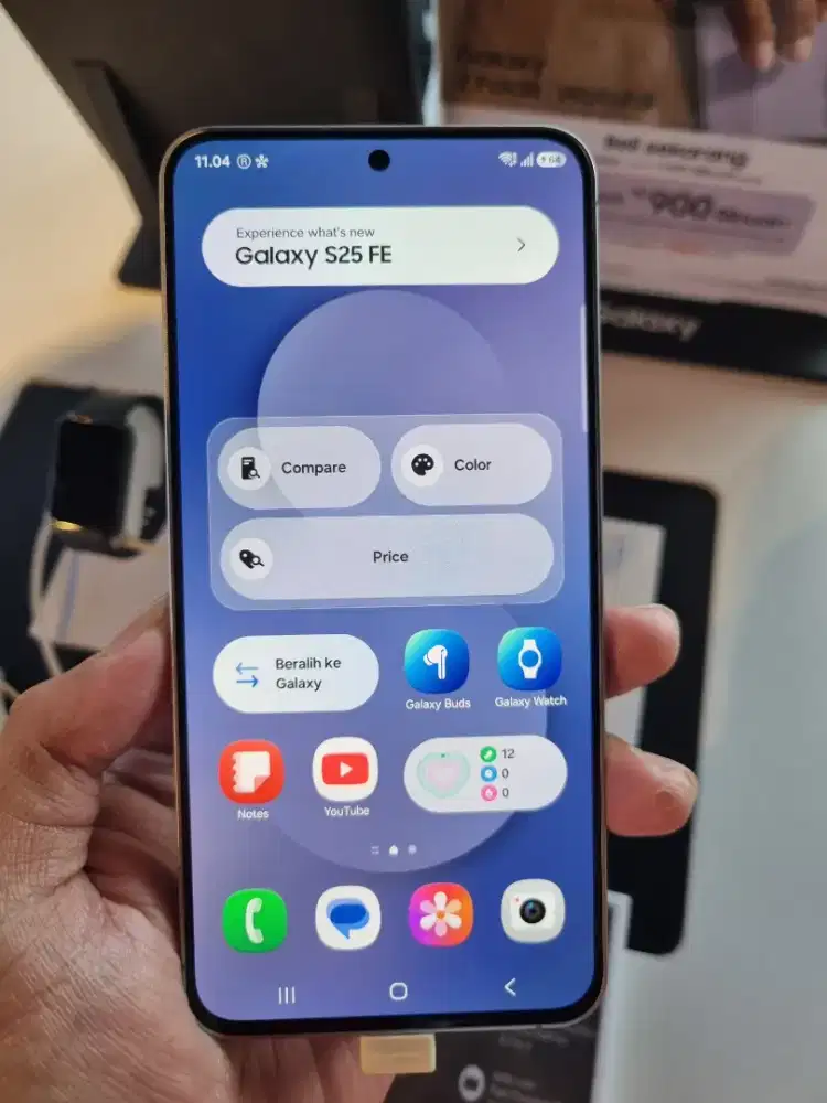 Samsung S25 Fe 8/256 NEW Promo cicilan bunga 0%, tanpa dp, tanpa surve