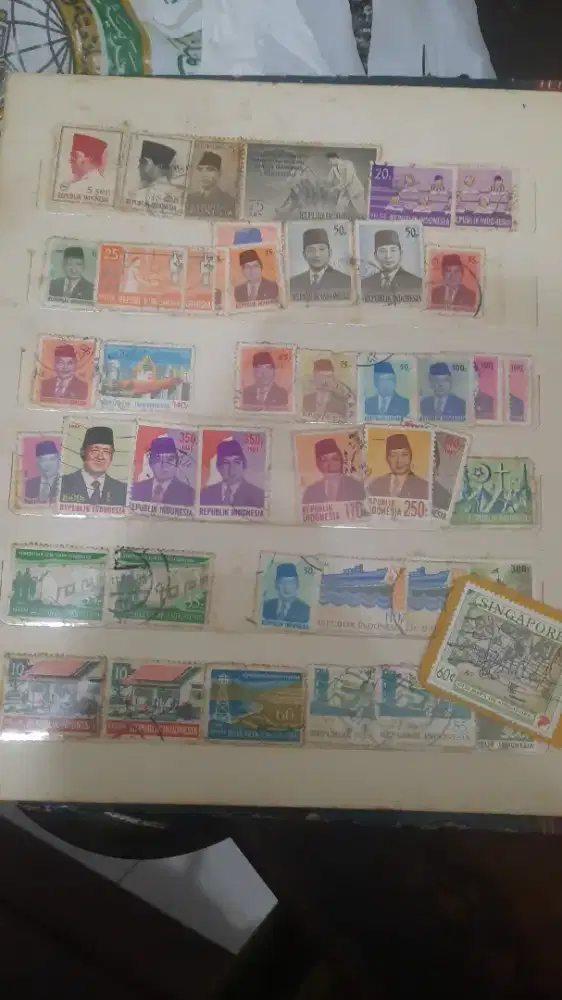 Jual borongan saja prangko filateli