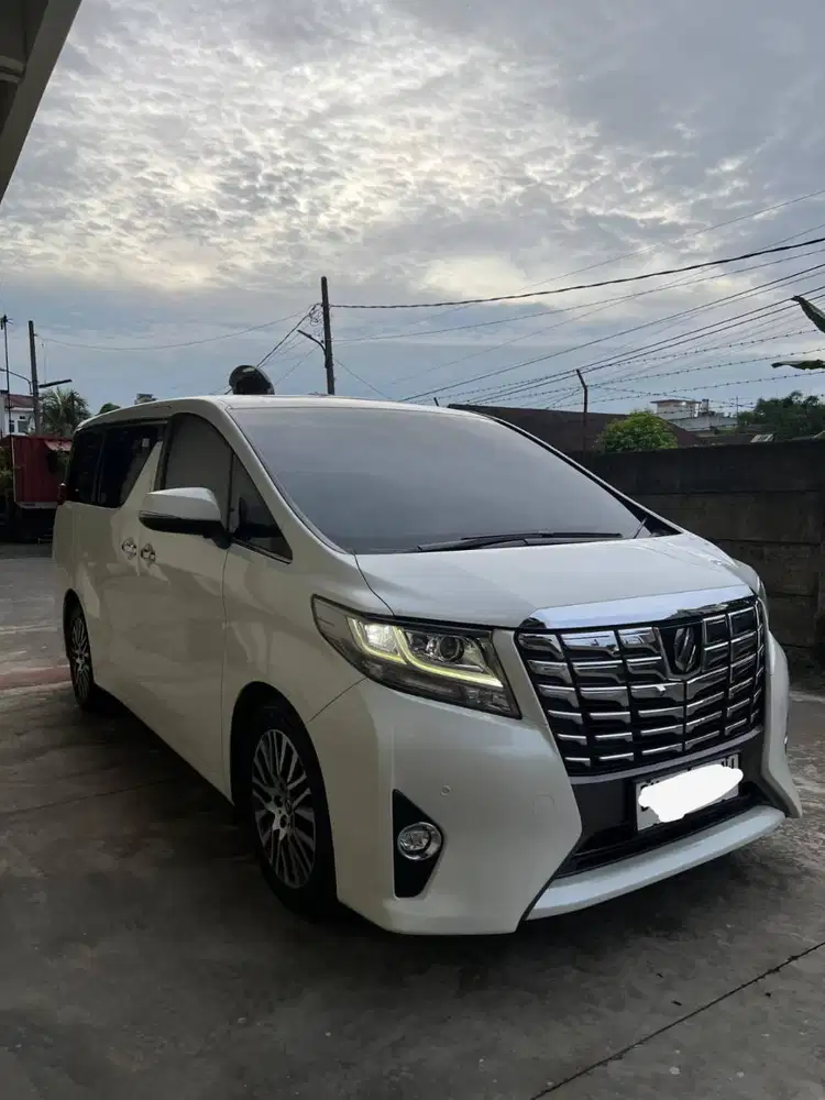 Toyota Alphard 2.5 G Bensin-AT Putih 2017