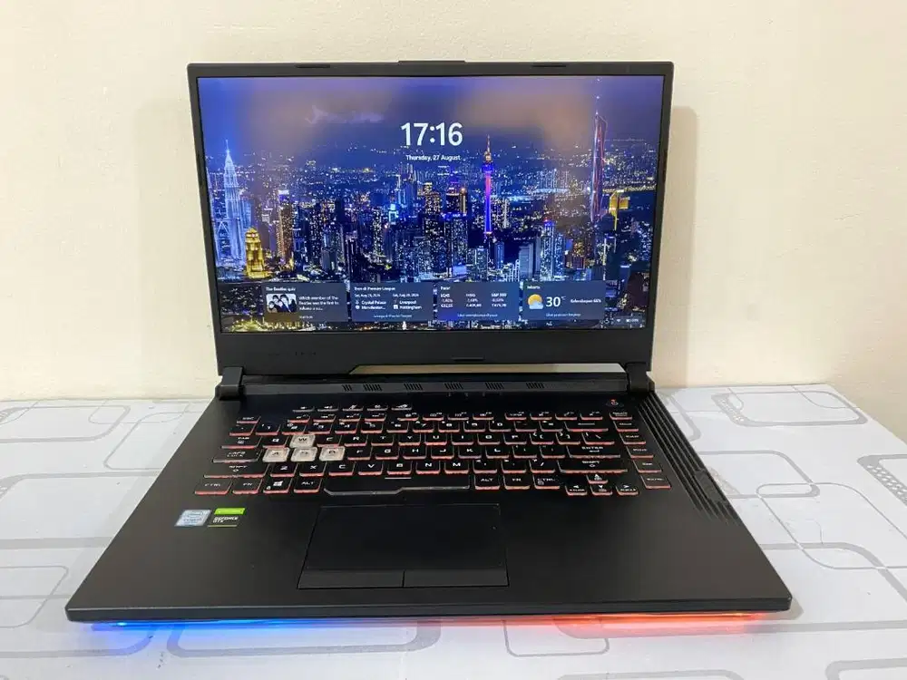 ASUS ROG STRIX G531GU i7 gen 9 RAM 16GB SSD 1TB VGA GTX 1660 Ti 6GB