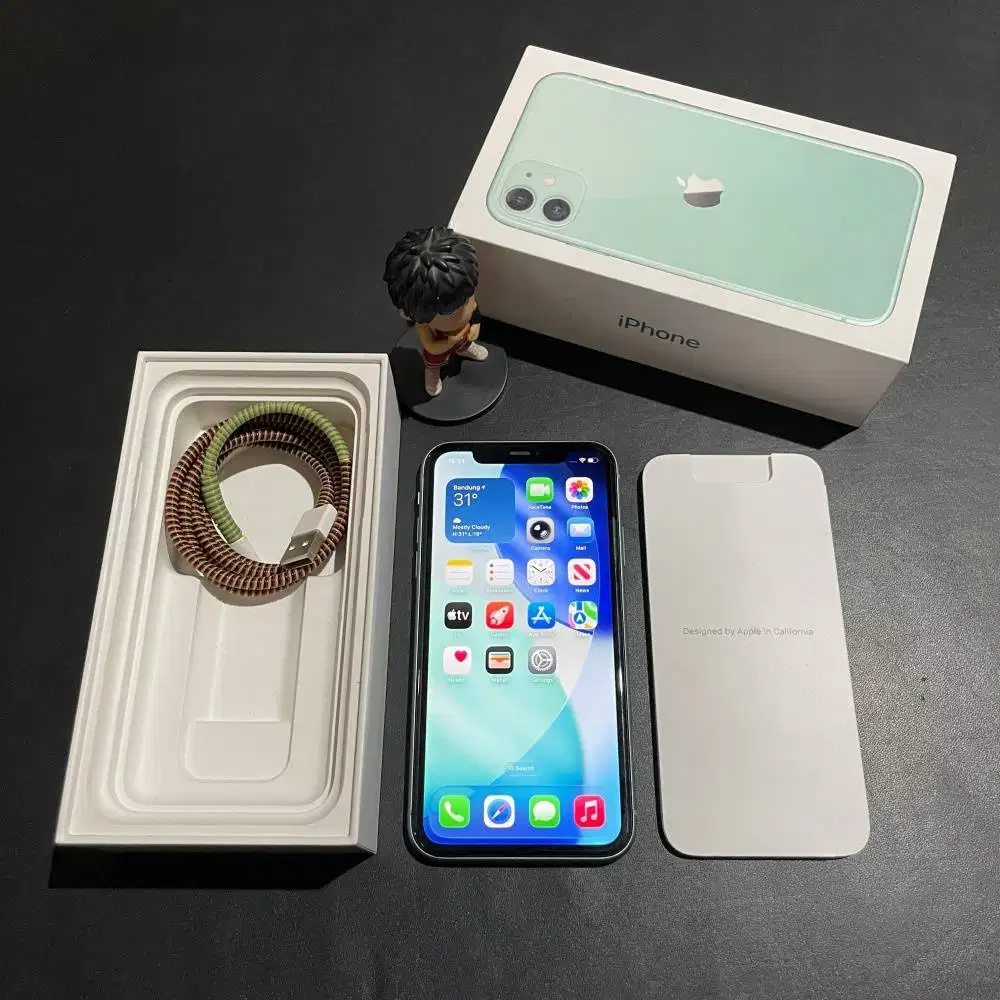 iPhone 11 128gb Green iBox Fullset Original