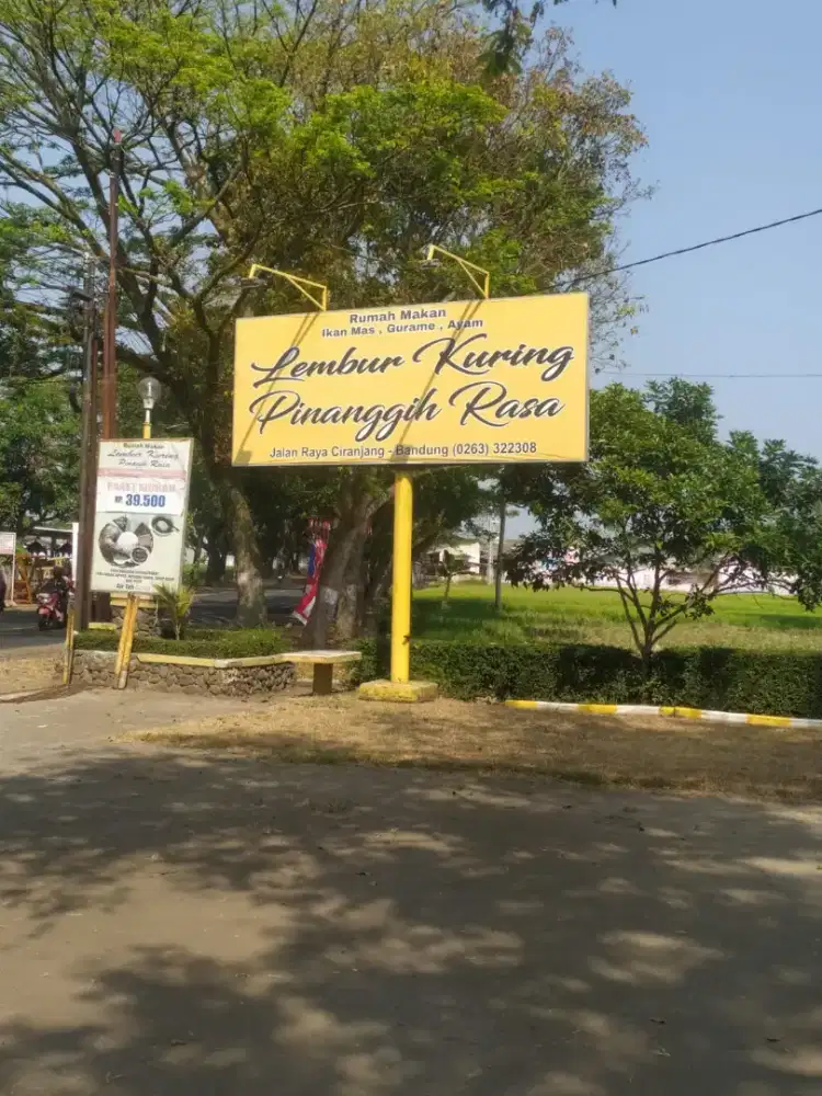 Dijual Cepat Restoran khas Sunda di Ciranjang Jawa Barat