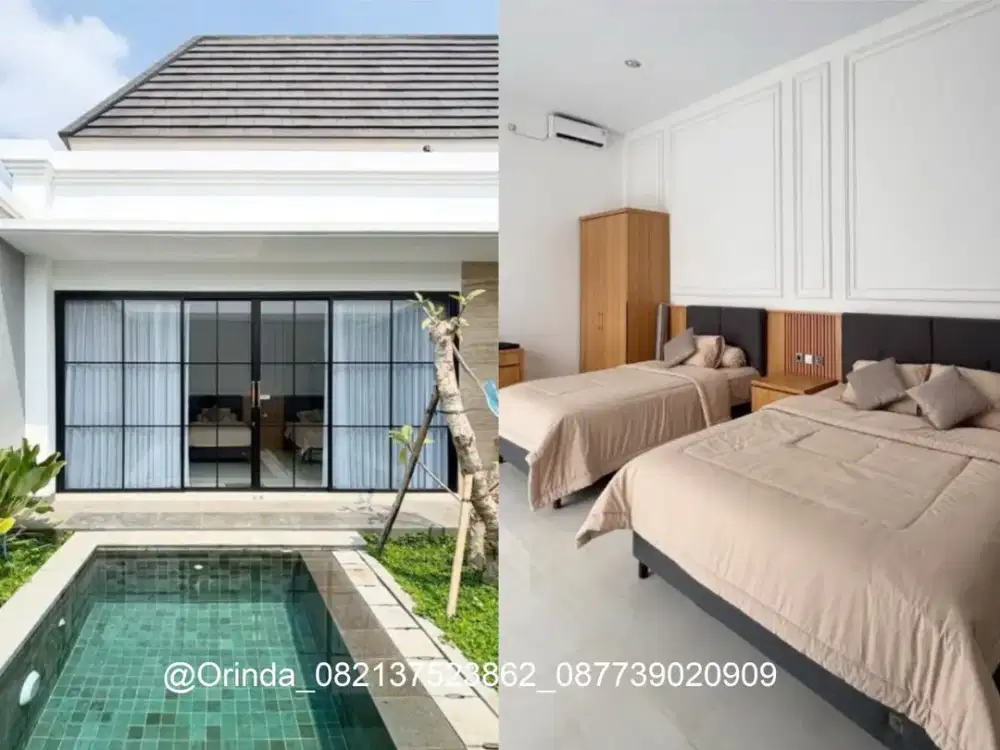 LT 145 LB 110 VILLLA KOLAM RENANG JL KALIURANG KM 10 HOMESTAY RUMAH SLEMAN DIJUAL DEKAT GENTAN, JL KAPTEN HARYADI, JL DAMAI, JL PALAGAN, UII, UGM,TOL