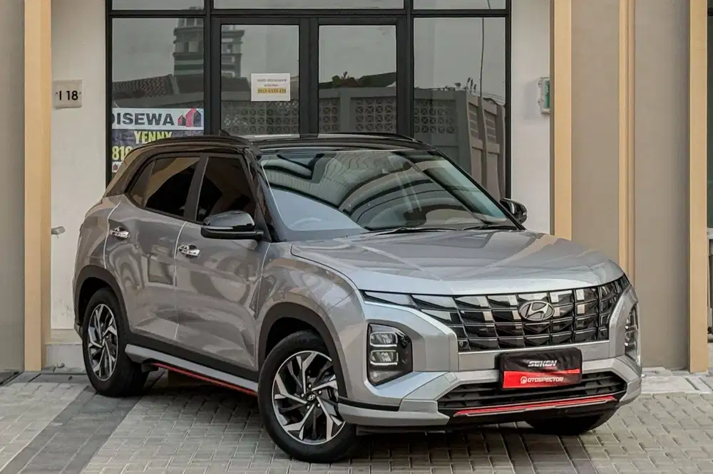 Hyundai Creta 1.5 Prime Sunroof Panoramic AT Matic 2022 Abu Abu LOW KM