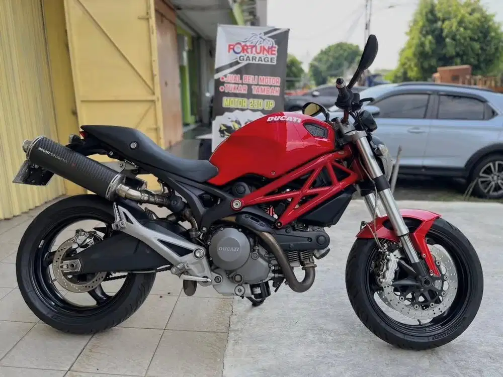 DUCATI MONSTER 795 REMUS 2012 MERAH FULL PAPER FULL MODS ANTIK MULUS