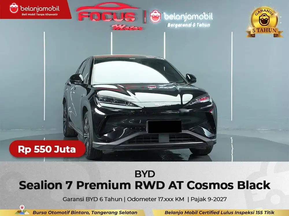 [ BERGARANSI ] BYD Sealion 7 Premium RWD AT 2025/2026