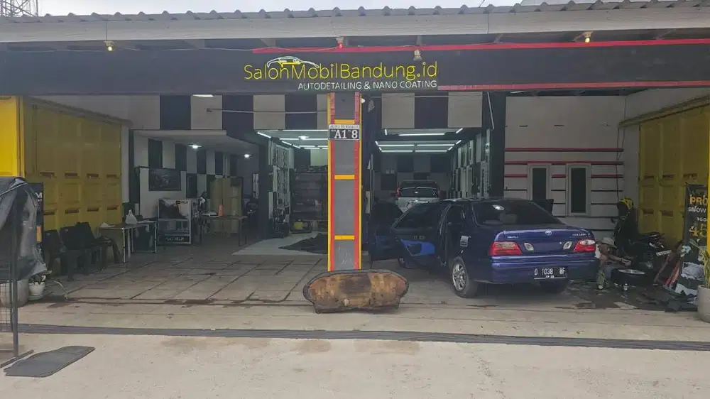 Dijual Rumah + Usaha Salon Mobil Aktif – Kopo Permai, Bandung