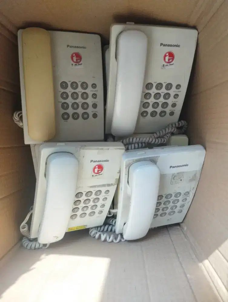 Jual borongan 8 unit Telepon analog Panasonic KX-TS505MX