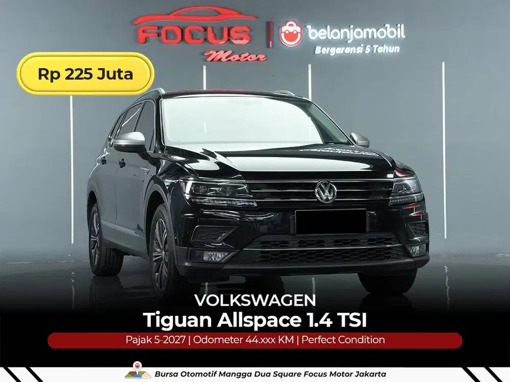 [ BERGARANSI ] Volkswagen VW Tiguan Allspace 1.4 TSI AT 2020/2021