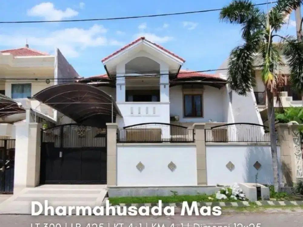 Rumah Dharmahusada Mas STRATEGIS, BLOK DEPAN