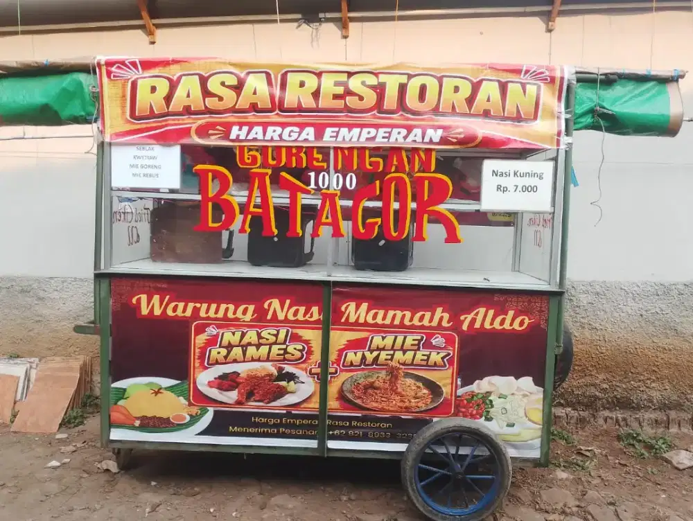 DI JUAL RODA DAGANG USAHA