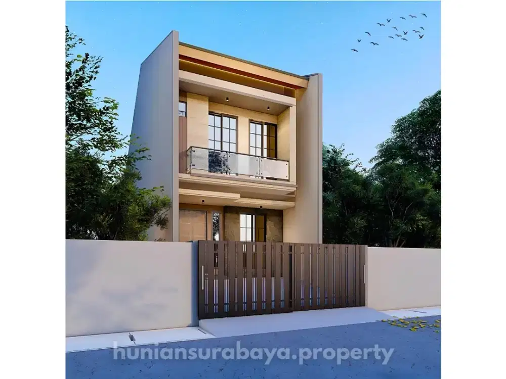 Rumah Baru Dharmahusada Indah Utara Surabaya Timur - 2 Menit ke Galaxy Mall