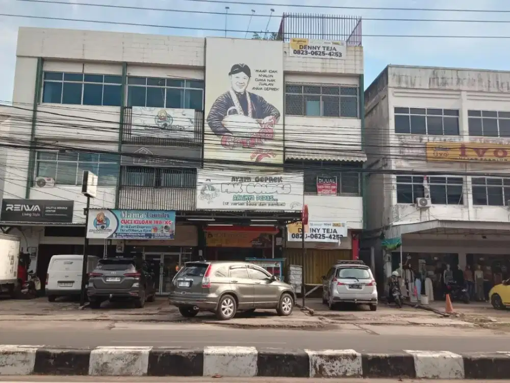 DIJUAL RUKO JALAN RADIAL DERETAN TRANSMART PALEMBANG