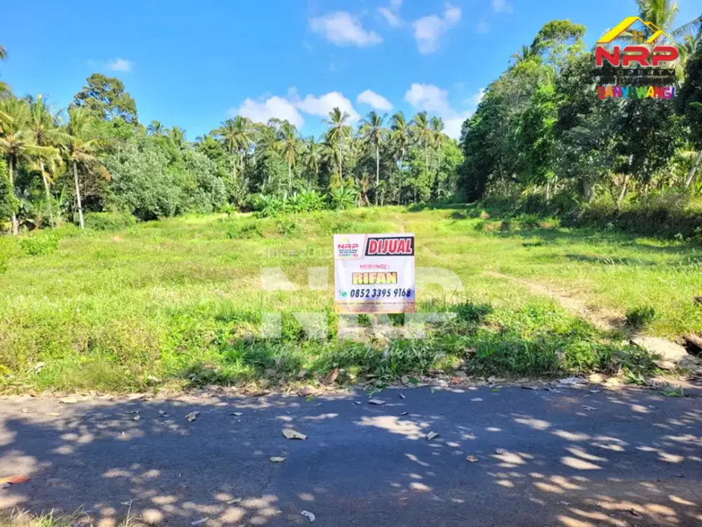 Dijual Tanah Hook Siap Bangun di Glagah - Banyuwangi