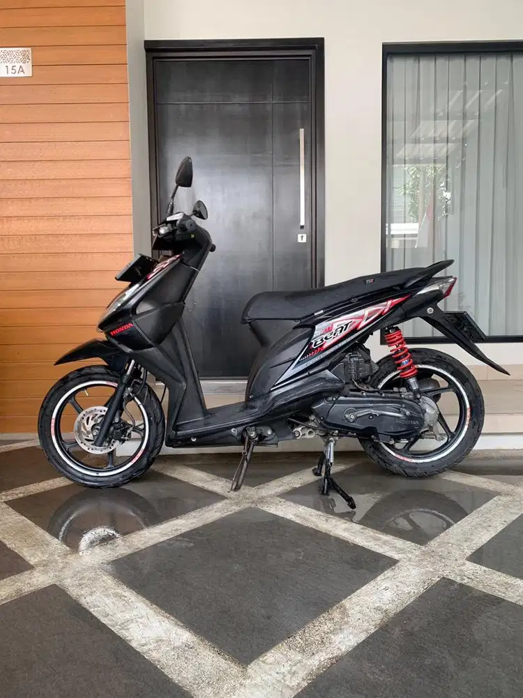 HONDA BEAT 2012 PAJAK ON, PLAT DKI, SRT LGKP, KUNCI 2, MESIN ENAK