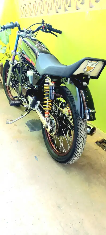 Rx -King, full restorasi dari Nol.. Pelek TDR BAN Batlax Baru