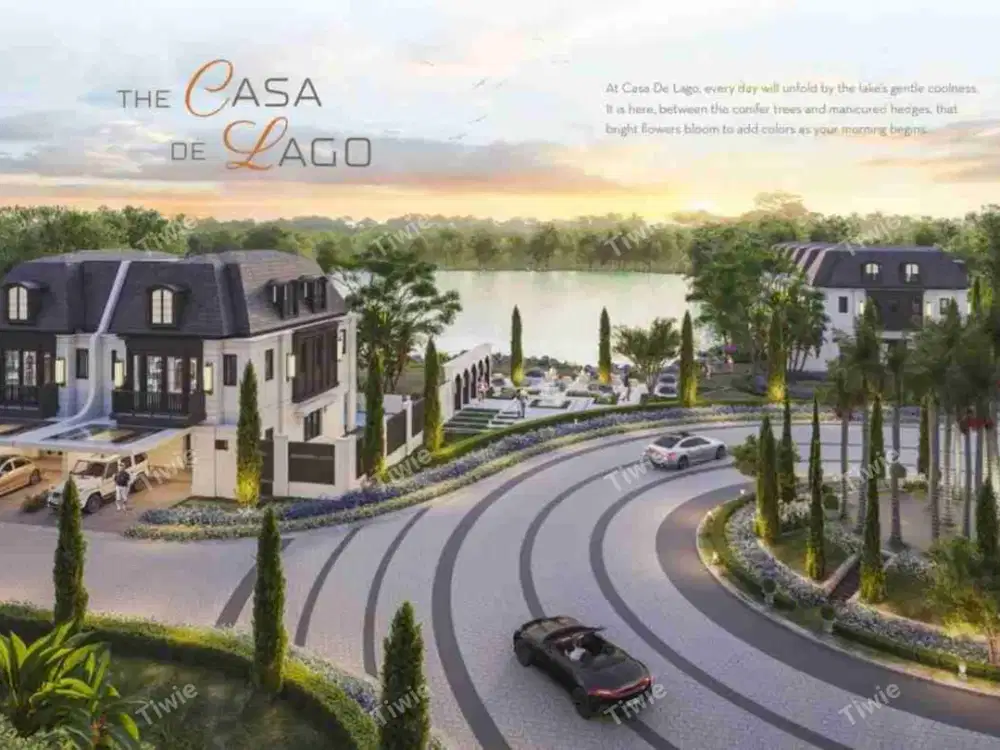 Rumah Lippo Cikarang The Allegra @casa de lago