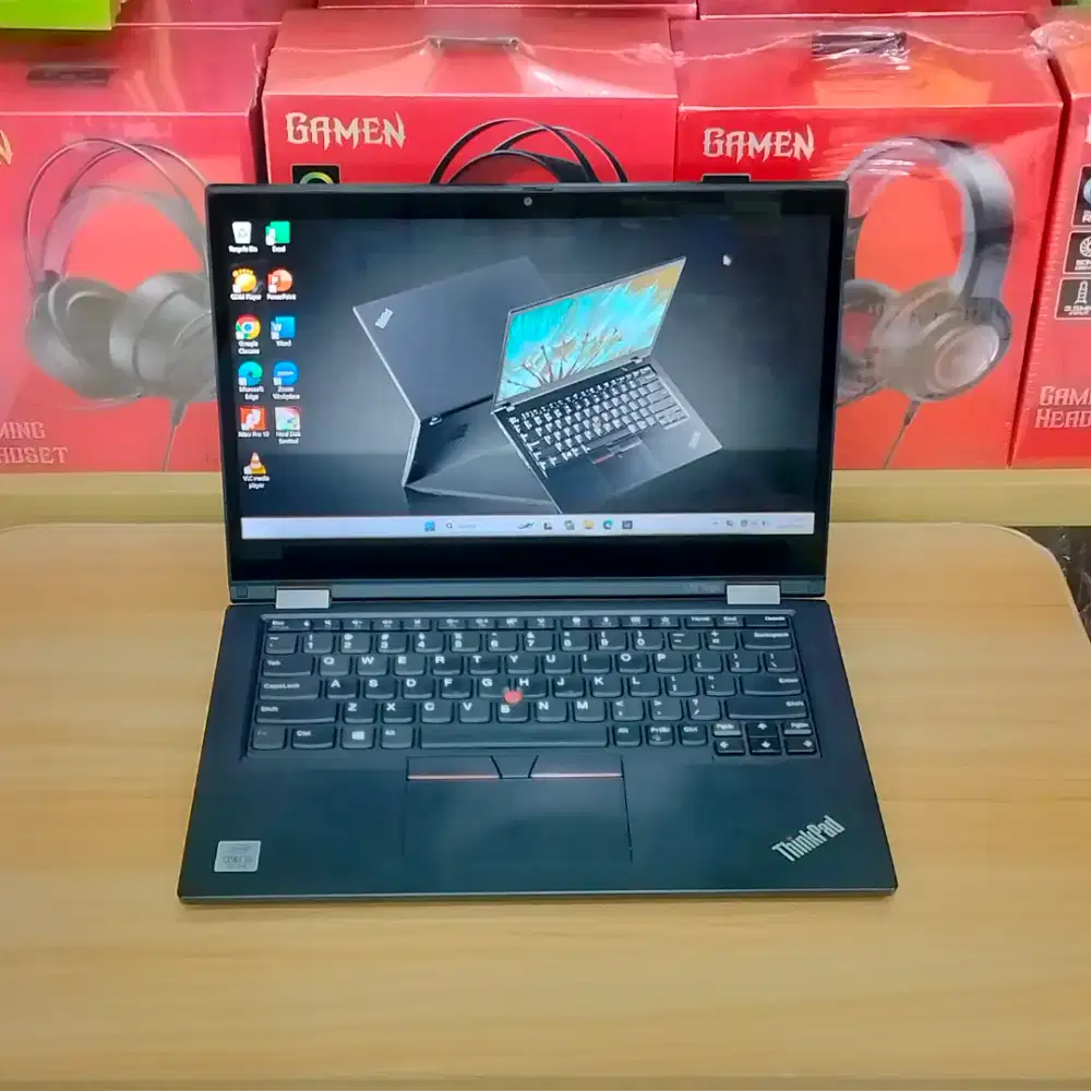 ThinkPad L13 Yoga Core i5 Gen10 RAM 8/256GB Touchscreen Lipat Mulus