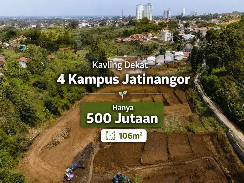 Dijual Tanah Dekat 4 Kampus, Ring 1 Pendidikan Jatinangor