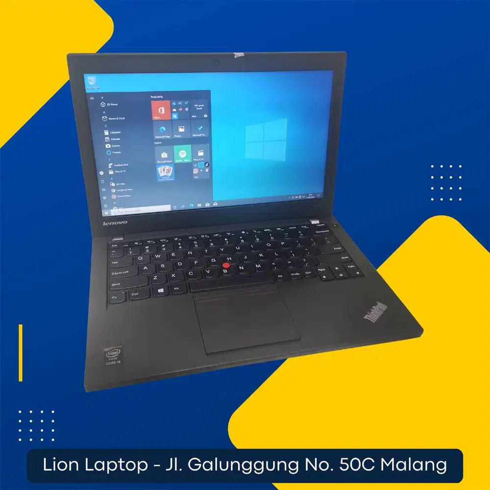 RAM 8GB SSD 256GB Core i5 Murah Lenovo Thinkpad X240 [01|09]