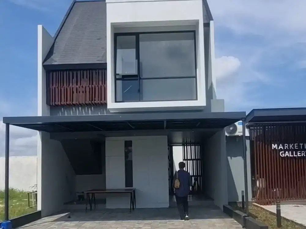 Rumah 2 Lantai dengan View Merapi di Godean Dekat UMY Jogja