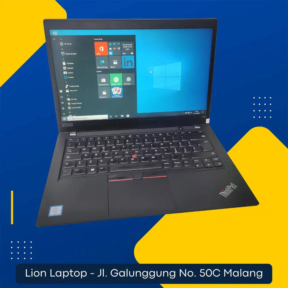 RAM 16GB i5 Gen 8 SSD 256GB Lenovo Thinkpad T490 [01|09]