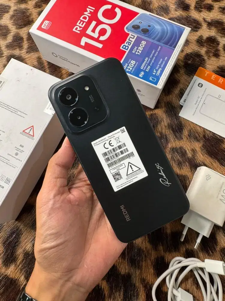 Redmi 15C 6/128GB Resmi (Black)