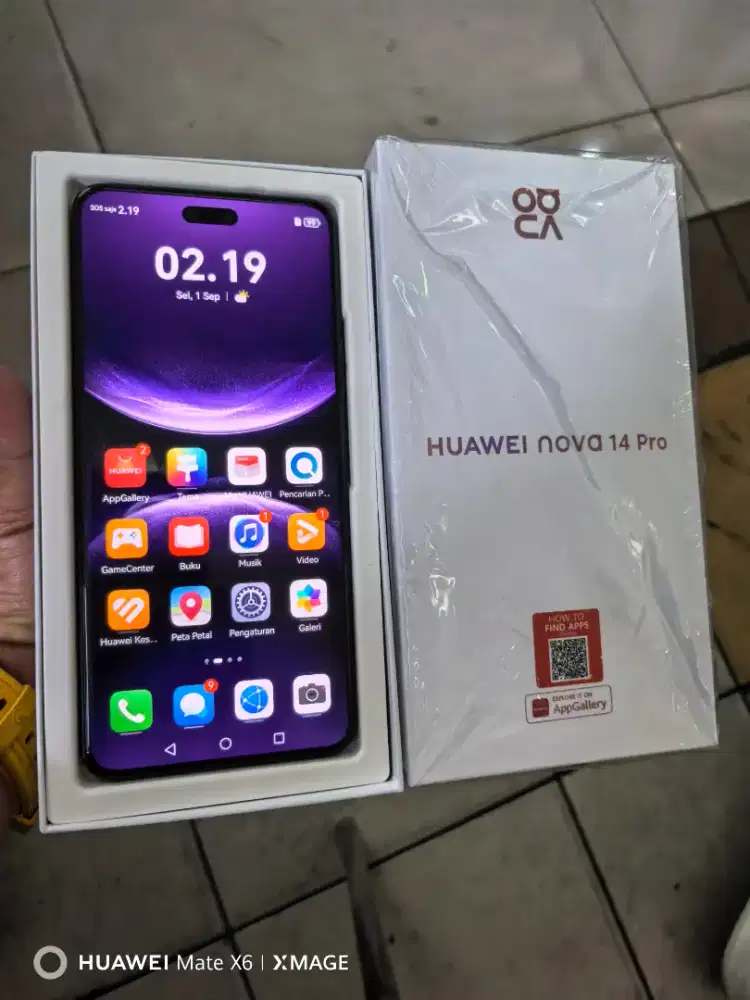 Huawei NOVA 14 PRO 12/512GB resmi Garansi ON