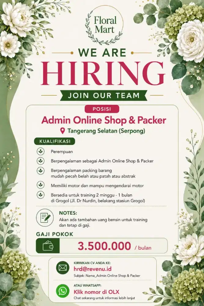 Admin Online Shop + Packer