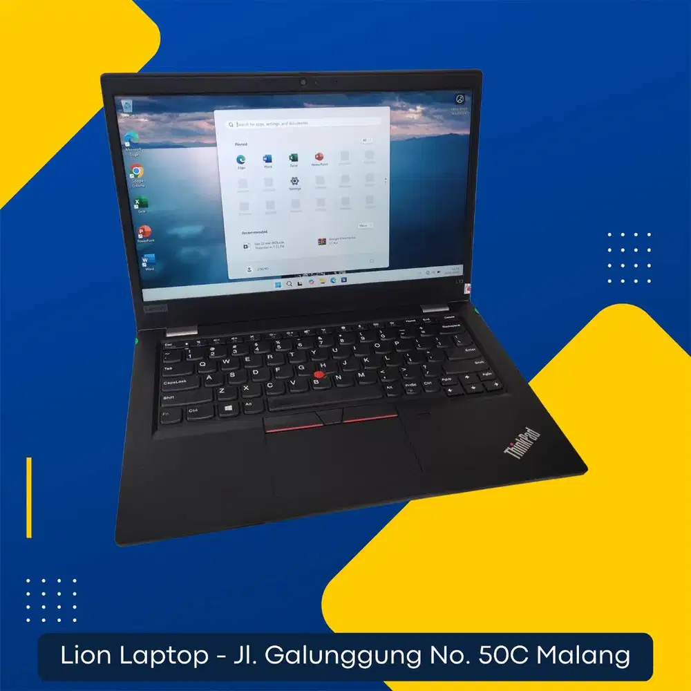 i5 Gen 10 Slim RAM 8GB SSD 256GB Lenovo Thinkpad L13 [01|09]
