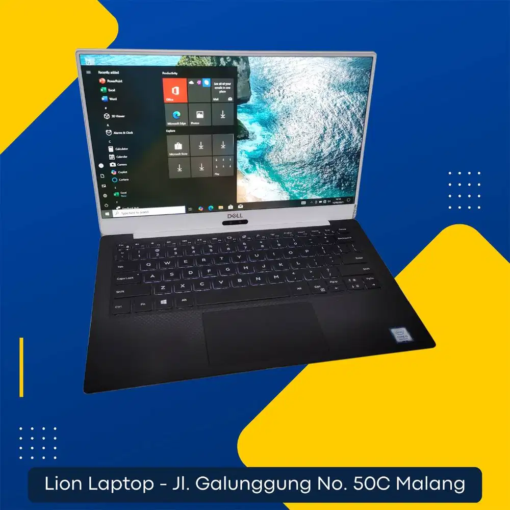 Slim & Ringan Core i5 RAM 8 SSD 256 DELL XPS 13 9370 [01|09]