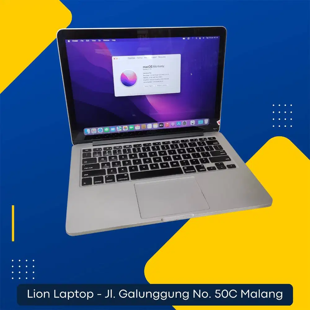 Macbook Pro Retina Core i5 Late 2013 Mulus [01|09]