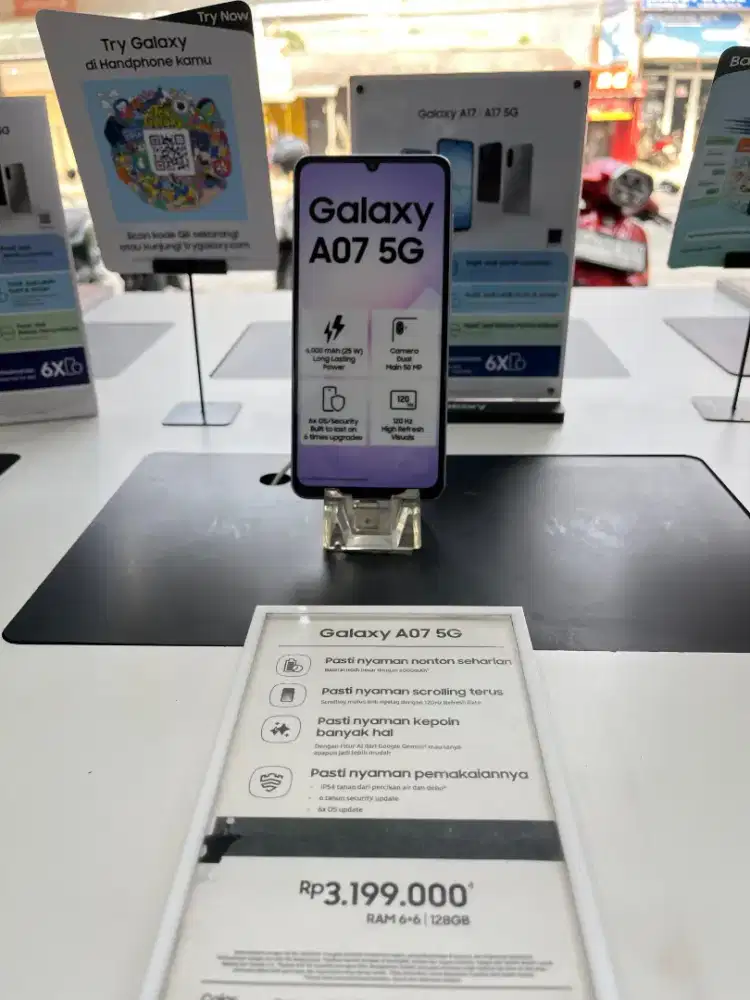 Kredit Samsung A07 5G Tanpa Aplikasi Cukup KTP Cicilan Mulai 300ribuan