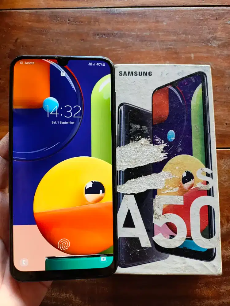 Samsung A50s NFC 6+6GB 128GB Superamoled Normal Segel Siap Pake BS TT