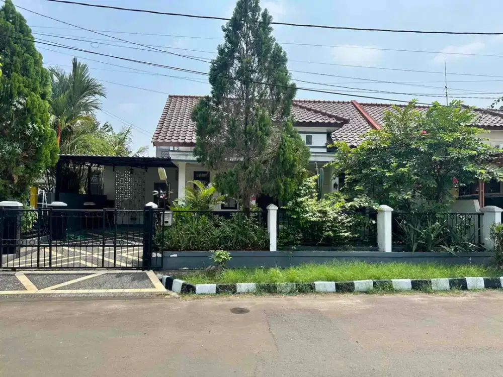 Rumah bagus taman yasmin siap huni lokasi terbaik jalan lebar