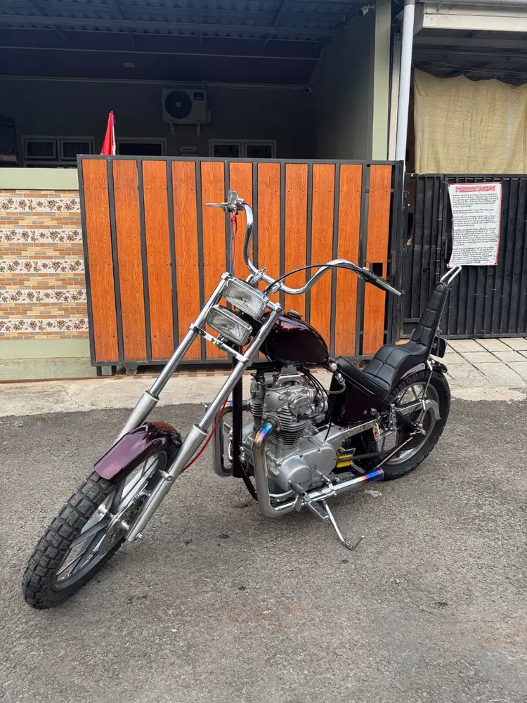 Yamaha XS650 Chopper Hedon Full Rebuild - Part Premium Siap Ngeblar