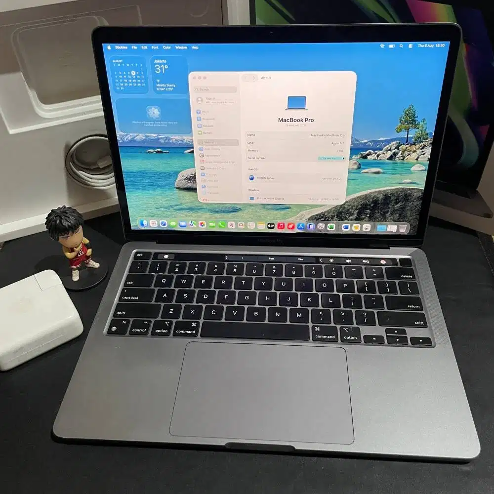 MacBook Pro 13 inci 2020 M1 8gb 512gb Fullset Original