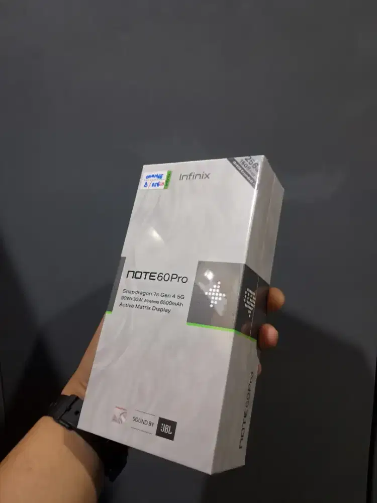 JUAL INFINIX NOTE 60 PRO 8/256 NEW SEGEL