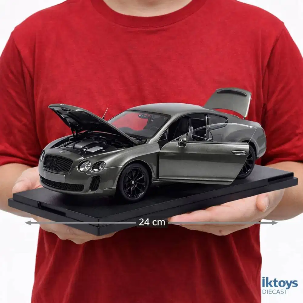Bentley Continental Supersports Diecast 1:18 | Miniatur Mobil Full Ope
