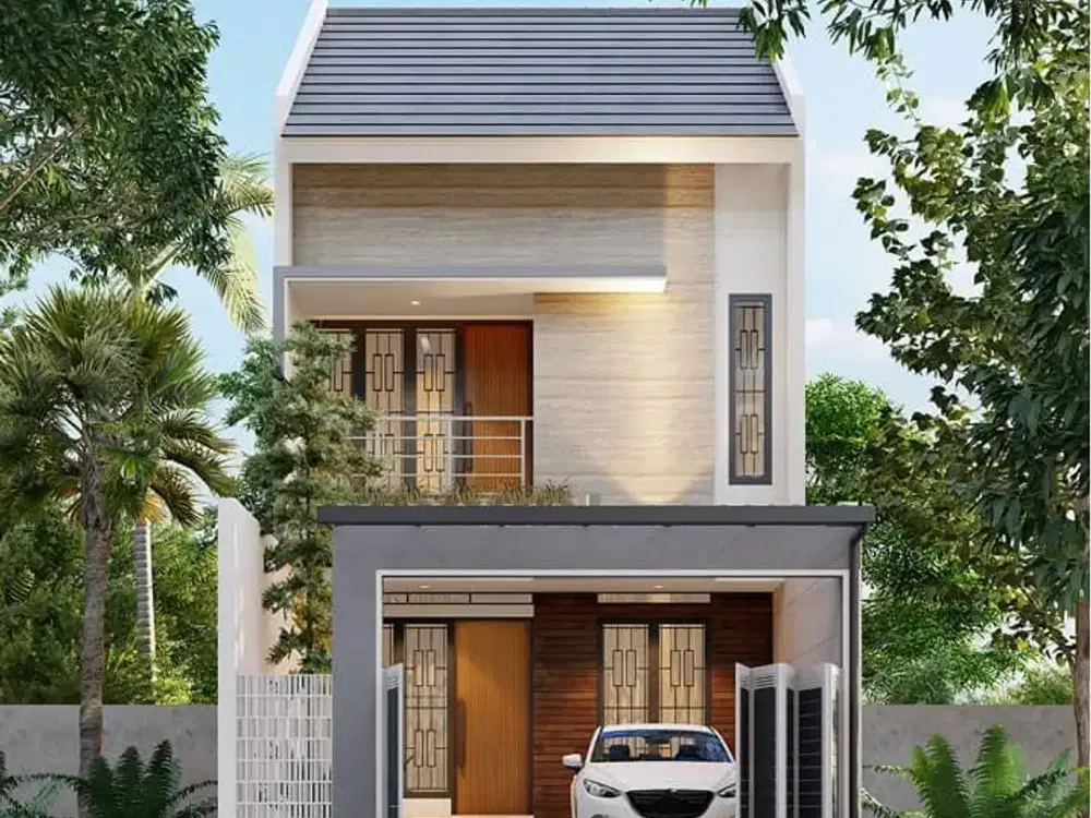 Rumah 2 Lantai Modern di Kota Jogja, ±80 M dari Jl. HOS Cokroaminoto