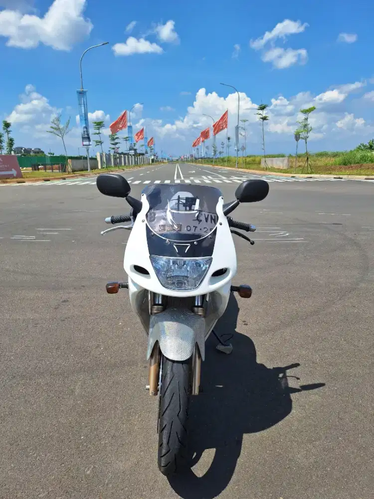 Kawasaki ninja white colour