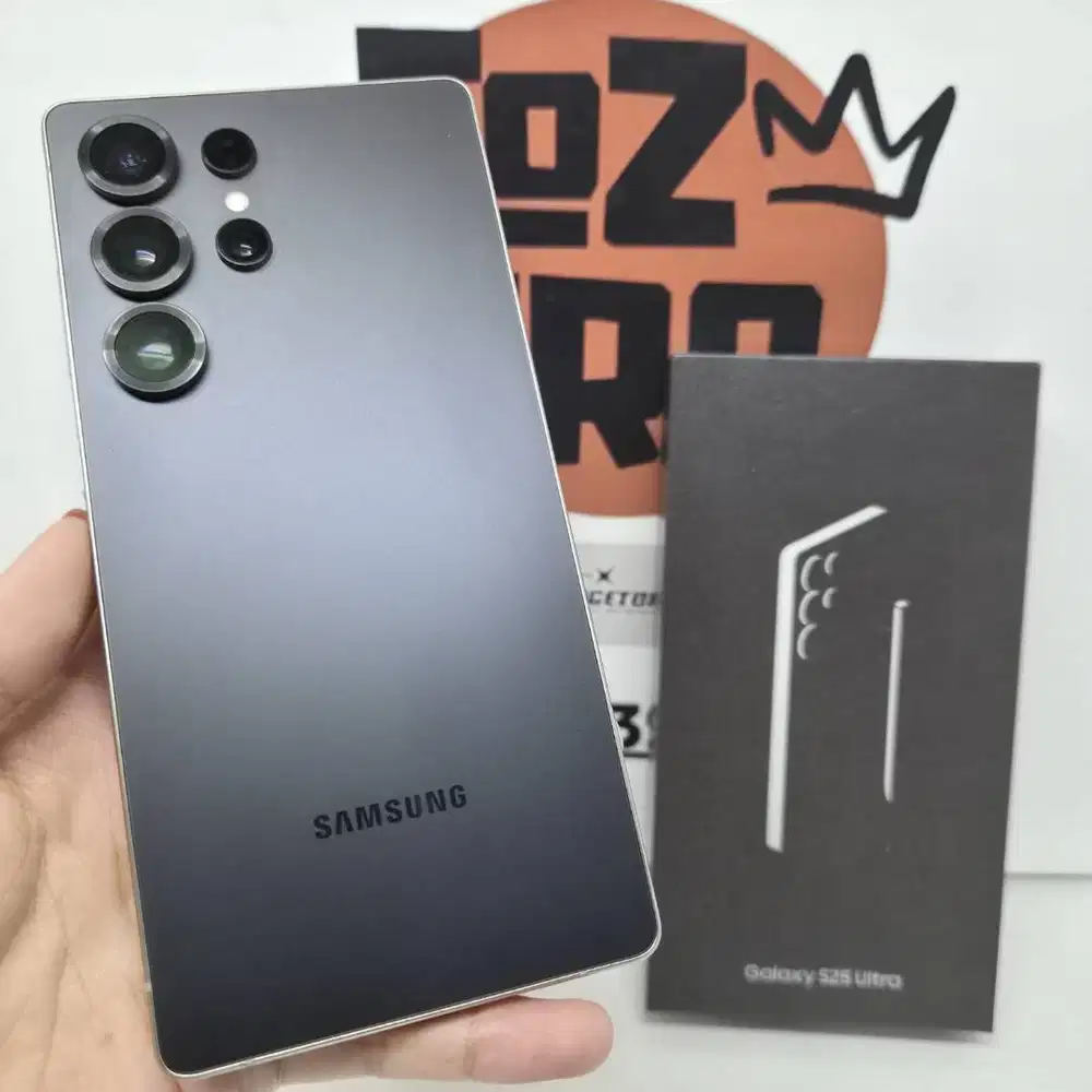 Samsung S25 Ultra Titanium Black 12/512GB FULLSET Mulus No Minus SEIN