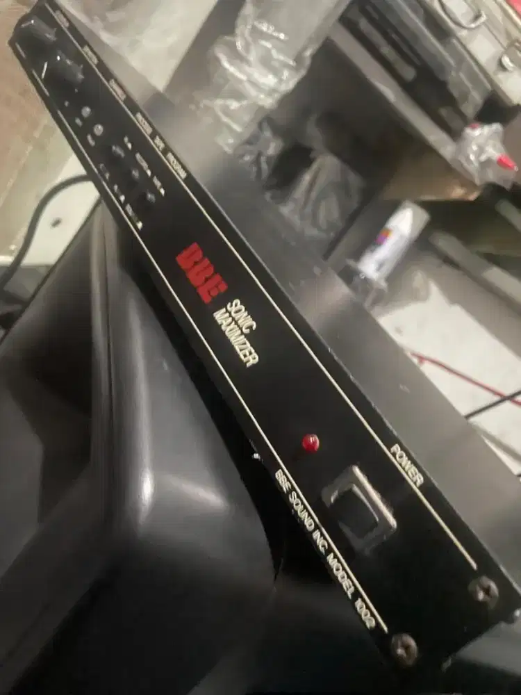 BBE Sonic Maximizer Model 1002 – Vintage Rackmount Signal Processor